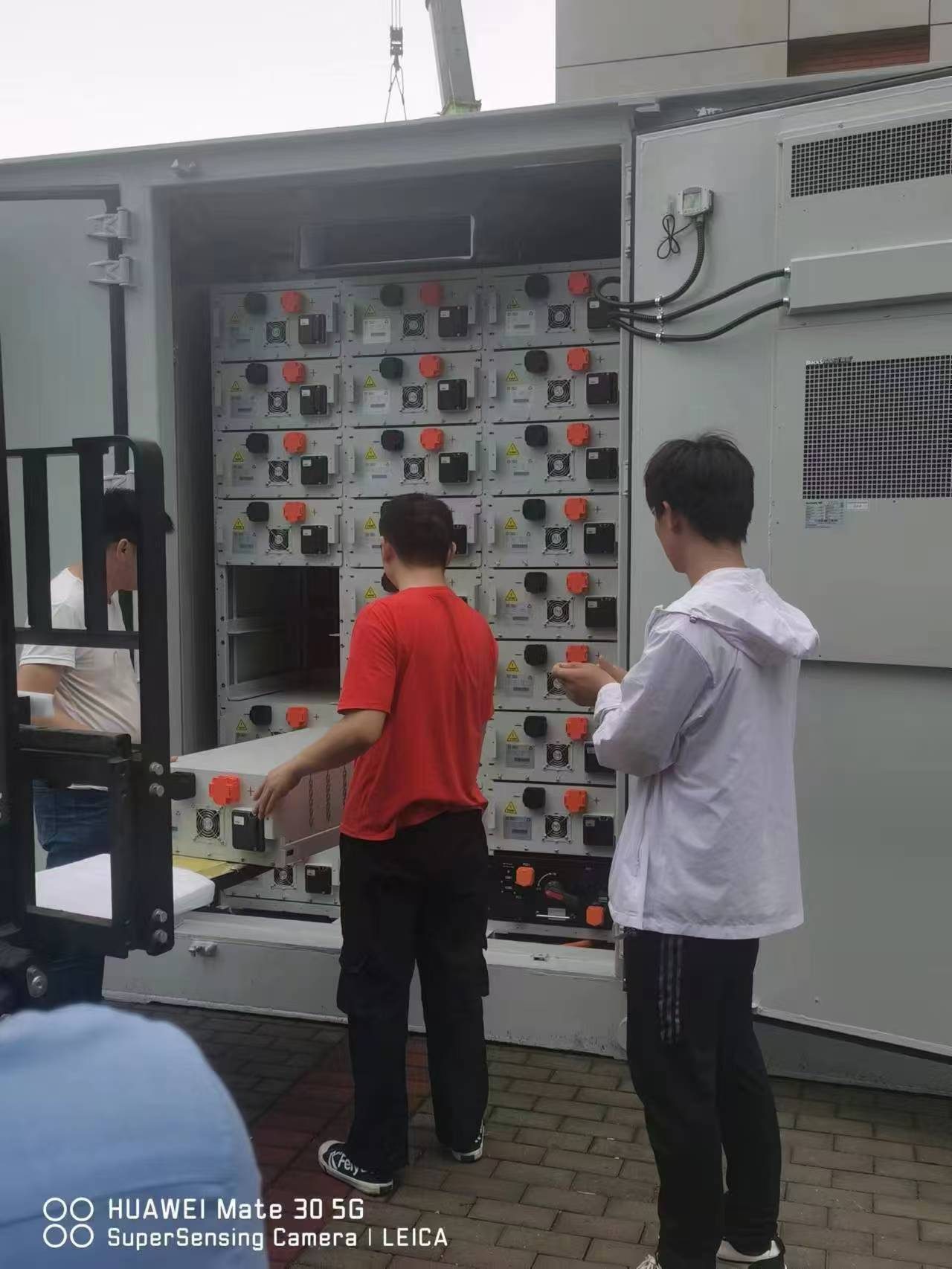 BESS Installation On-site